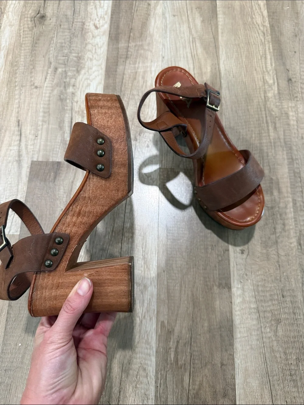 MIA brown suede